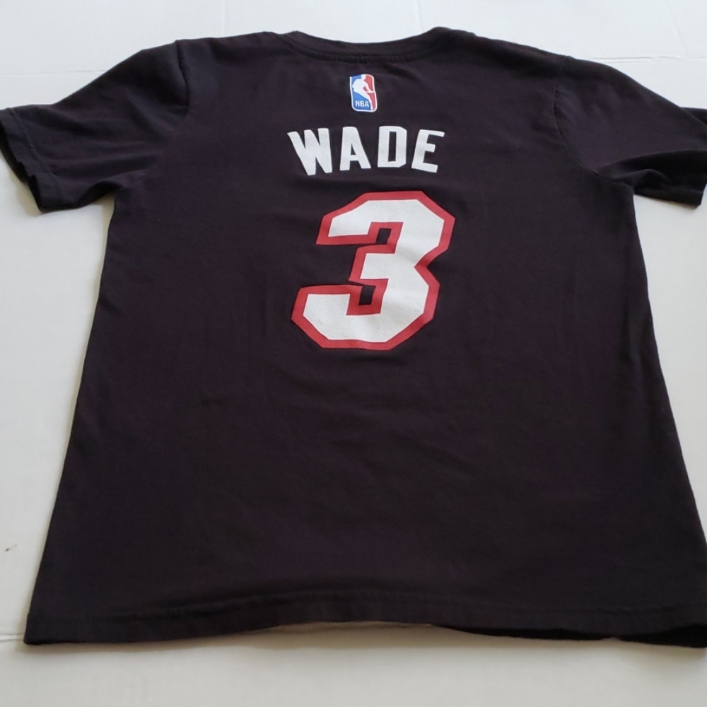 Adidas Miami Heat Wade T Shirt in size S - Picture 1 of 7